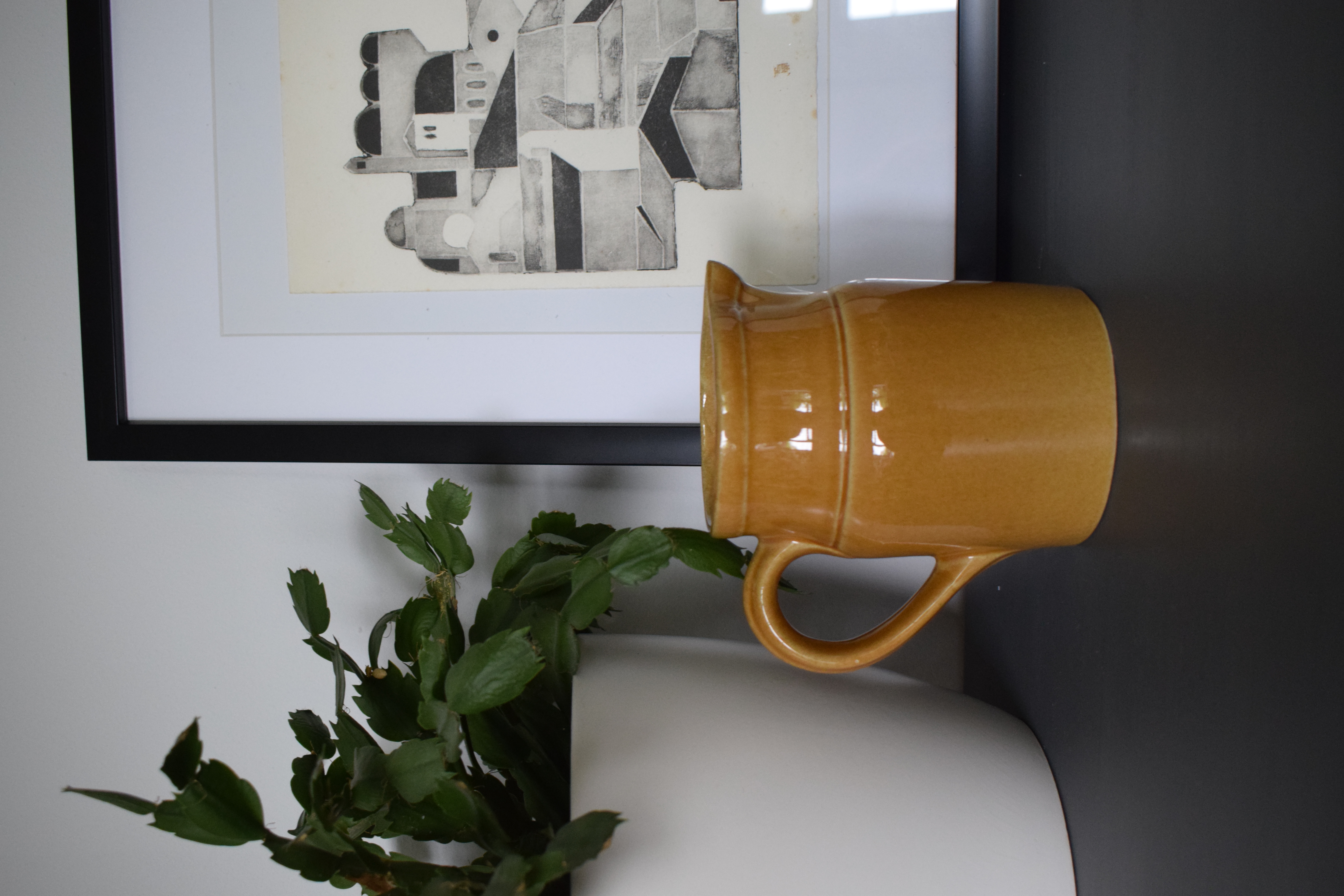 Vintage Digoin Grespots Jug